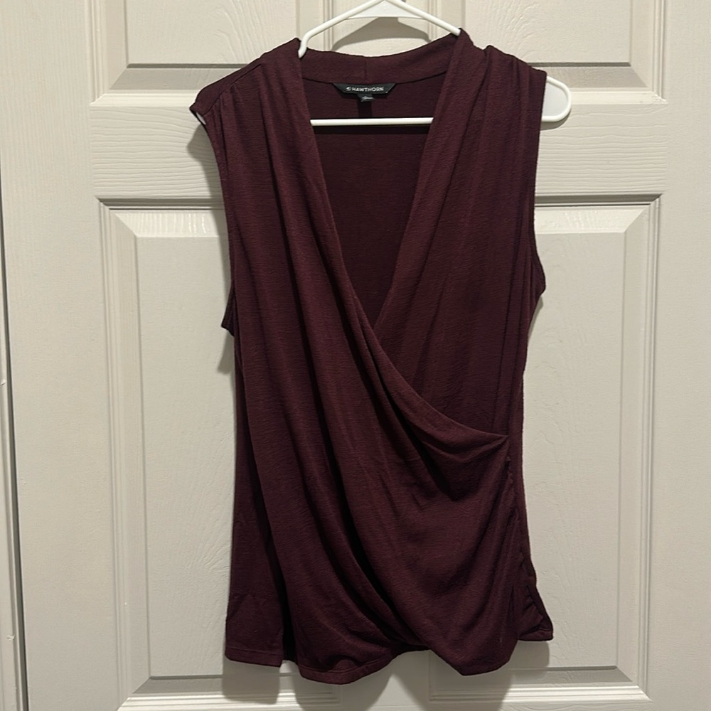 Burgundy Wrap Tank